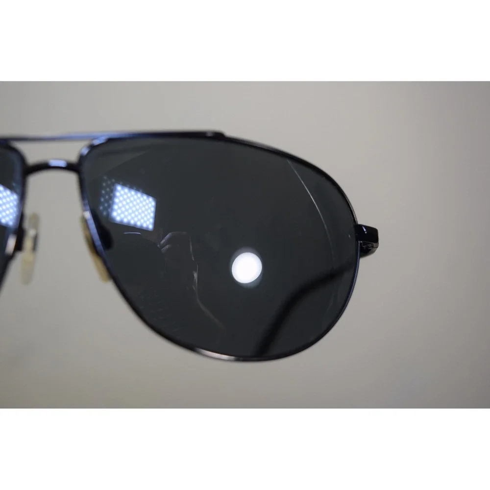 Serengeti S-Flex Salto 7013 Mens Aviator Sunglasses Gunmetal Metal Frame Japan